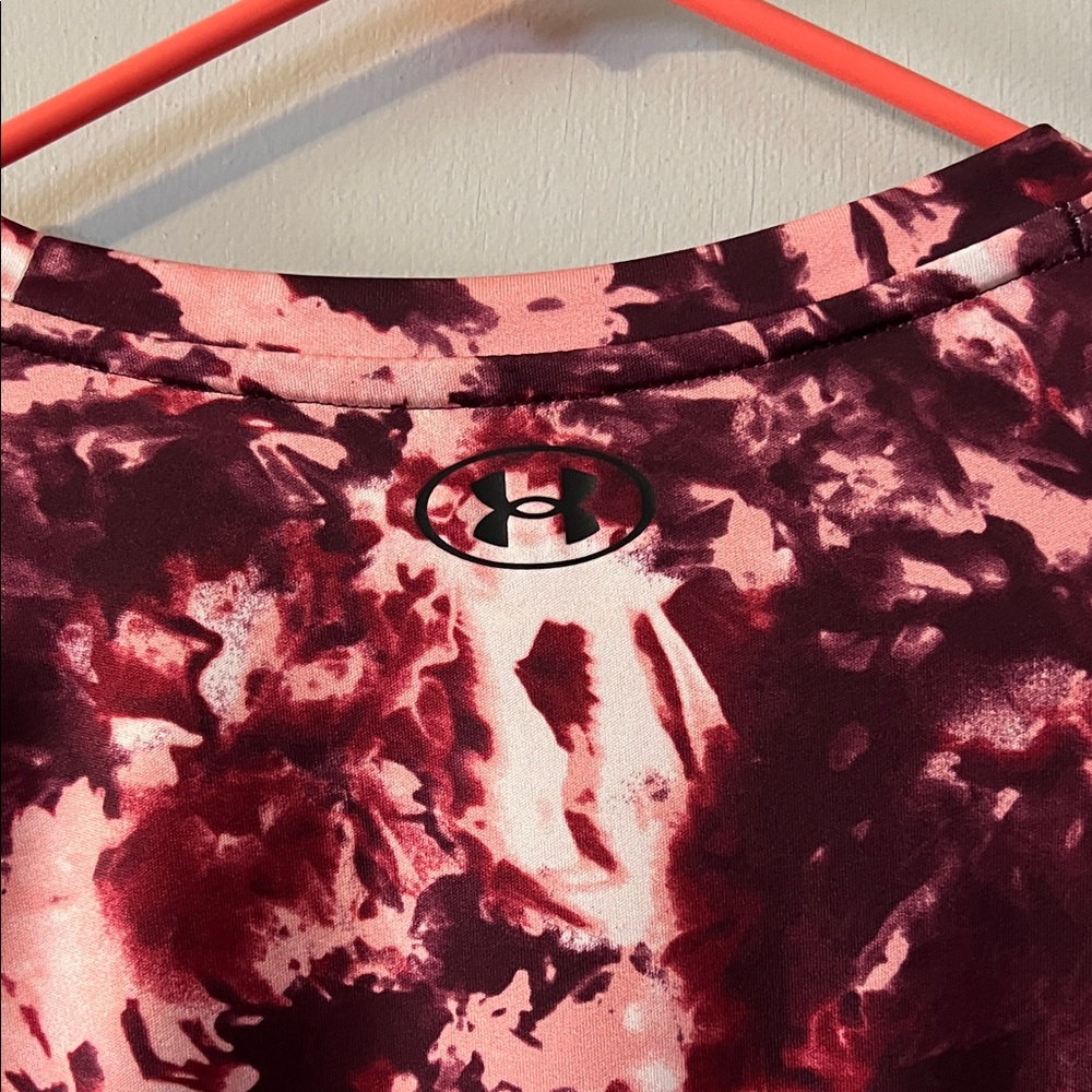 Under Armour Women's Long Sleeve Top - Red and Pink - Picture 4 of 4